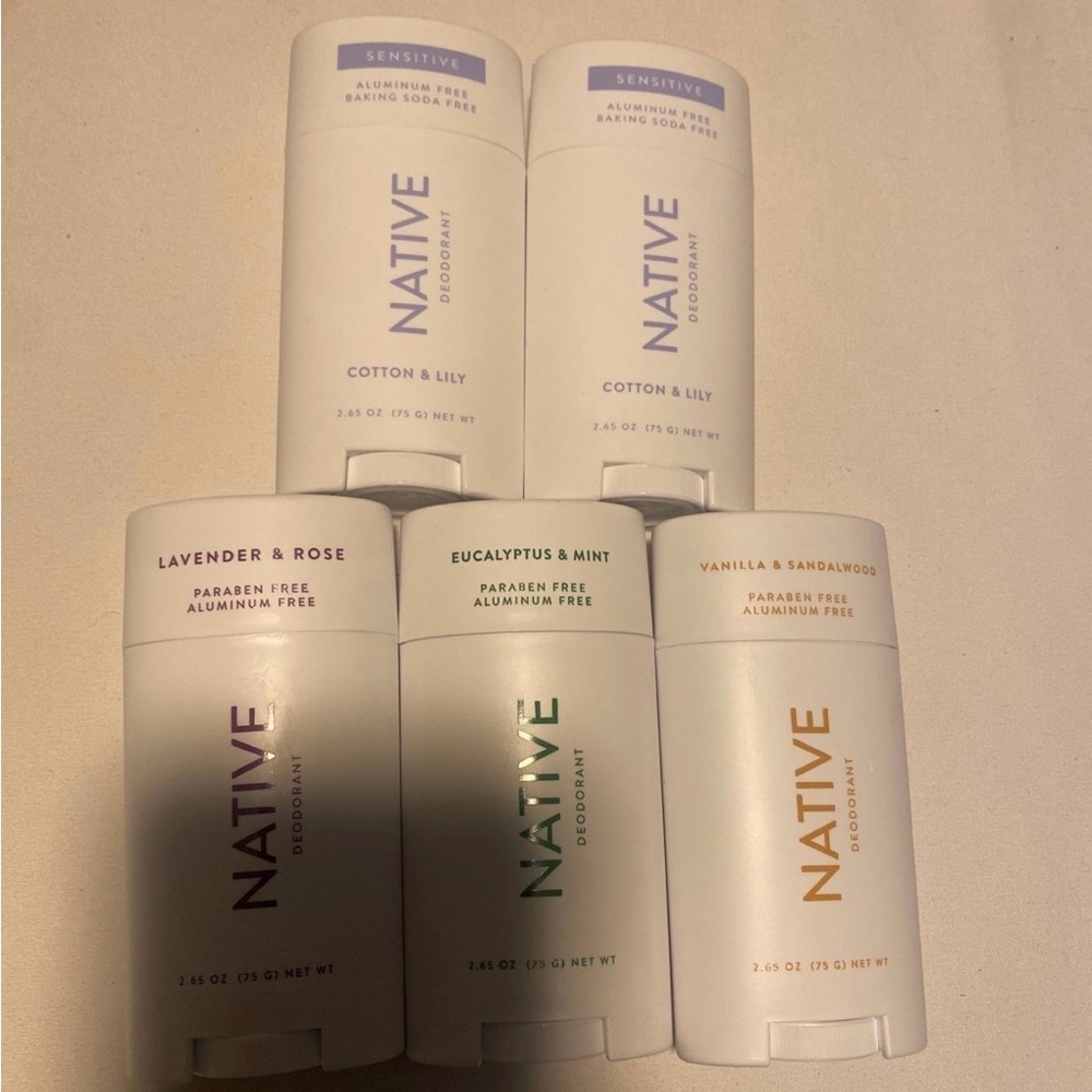 5 native deodorant